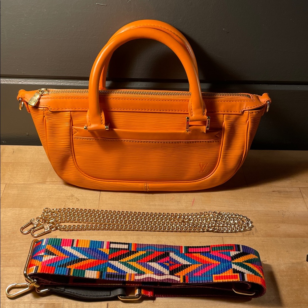 Louis Vuitton Vintage Marc Jacobs Era Dhanura Danura Orange Epi Leather Bag ! - Picture 13 of 14